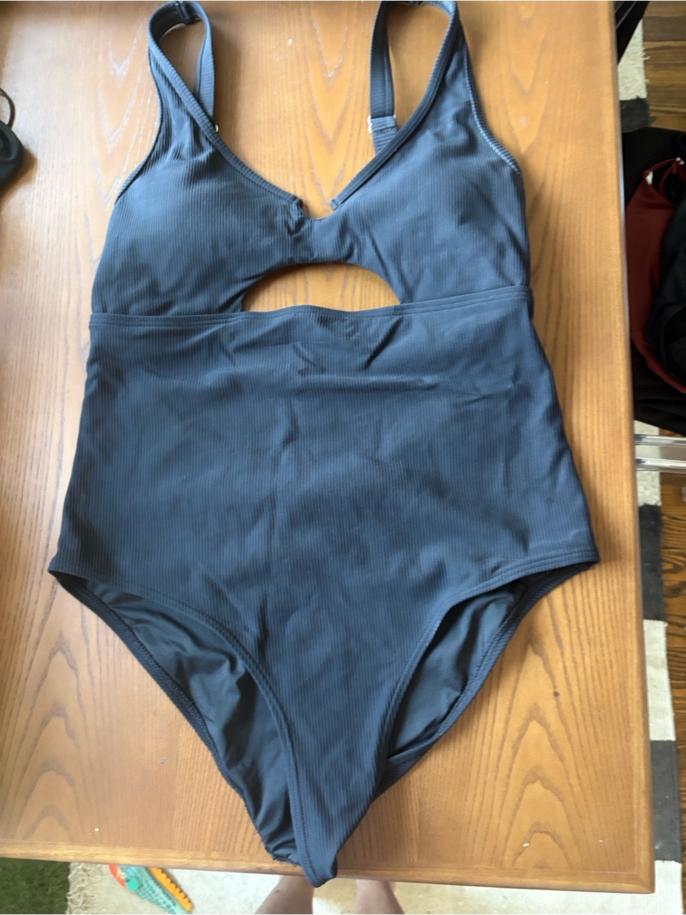 Charmo Ribbed One-Piece Bathing - Picture 2 of 9